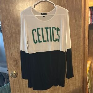 Women's Celtics Top - Green and Black